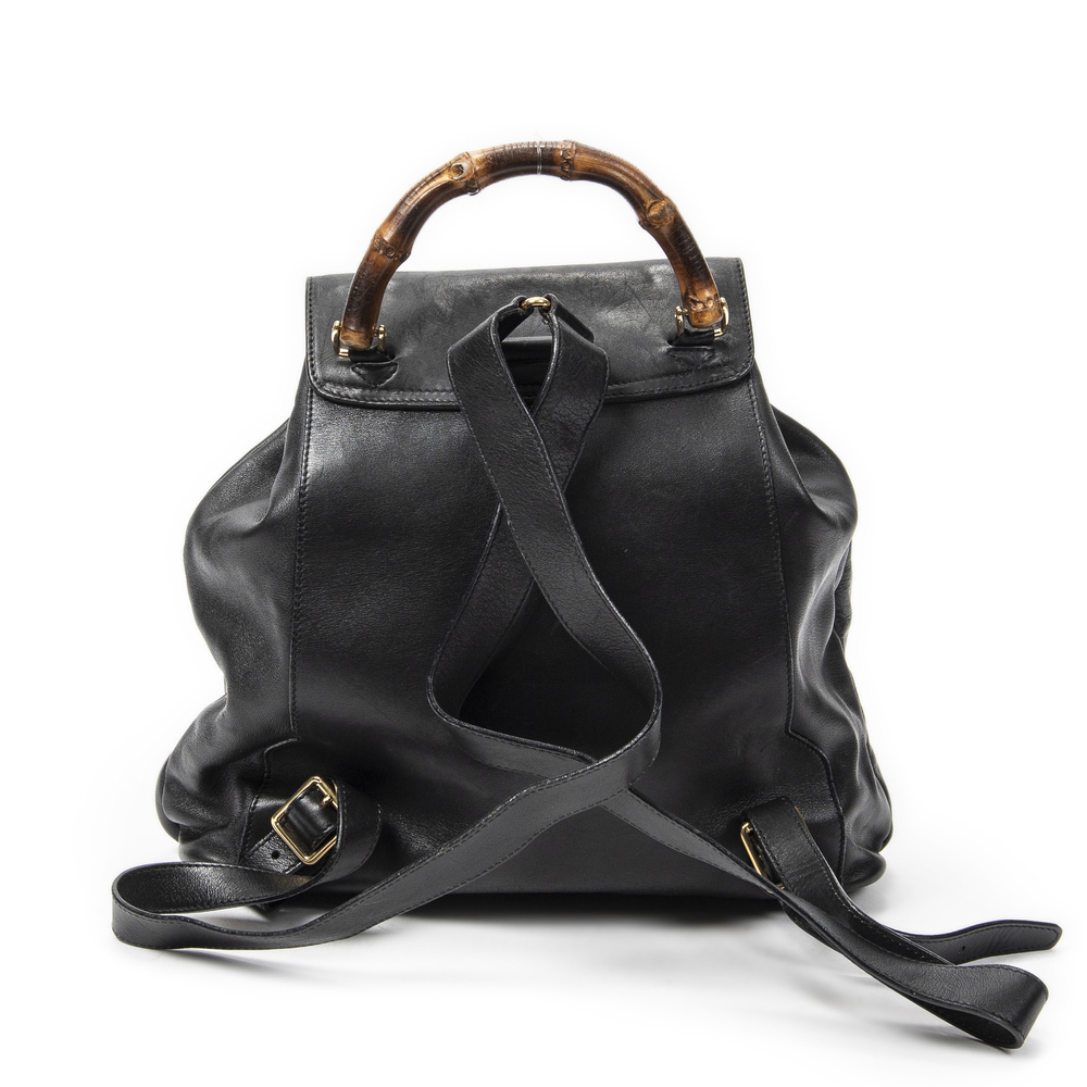 Gucci Large Bamboo Backpack - Picture 5 of 11